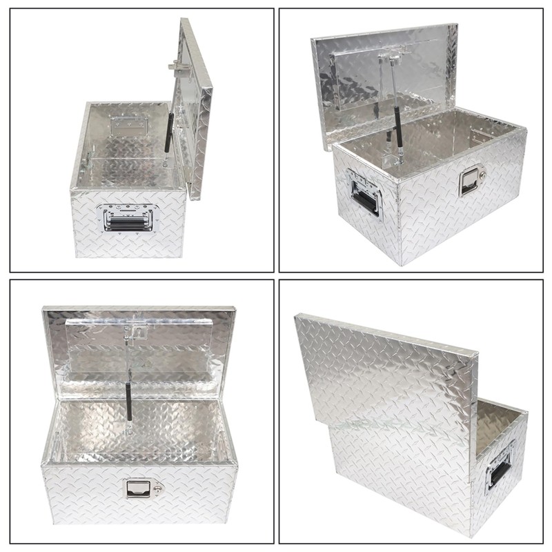 ANTUKO 20 Inch Heavy Duty Aluminum Tool Box Silver Replacement