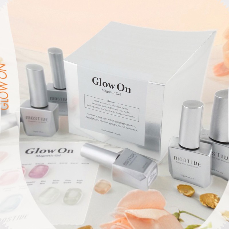 classic nail Mostive Glow-On Magnet Gel + 30 parts /