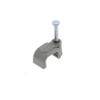 Reulin 1mm T&E Cable Clips, Pack OF 100, Grey, 5x8mm