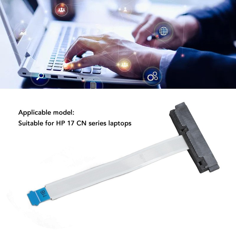 Plyisty SATA Hard Drive Cable Connector SSD HDD Cable Laptop