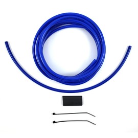 Max-Motorsports Universal 10'ft Kit 4mm ID and 3.2mm ID Carburetor Vent Hose Lines Overflow for Keihin Mikuni Carb Mx ATV (Solid Blue)