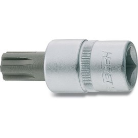 Hazet Size 10 12.5mm/ 1/2-inch Spline Socket Ribe-CV Screwdriver Socket