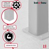 Kotarbau® Post Anchor 60 x 40 mm Post Shoe Fence