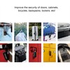 Fingerprint Lock AntiTheft Security USB Rechargeable Thumbprint Padlock for Luggage