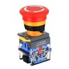Emergency Stop Button with Box Emergency Stop Switch with Plastic