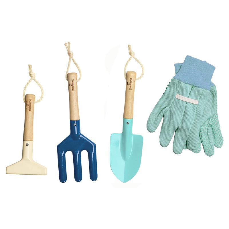 Kinderific Gardening Set, Tool Kit, for Kids, STEM, Includes Tote