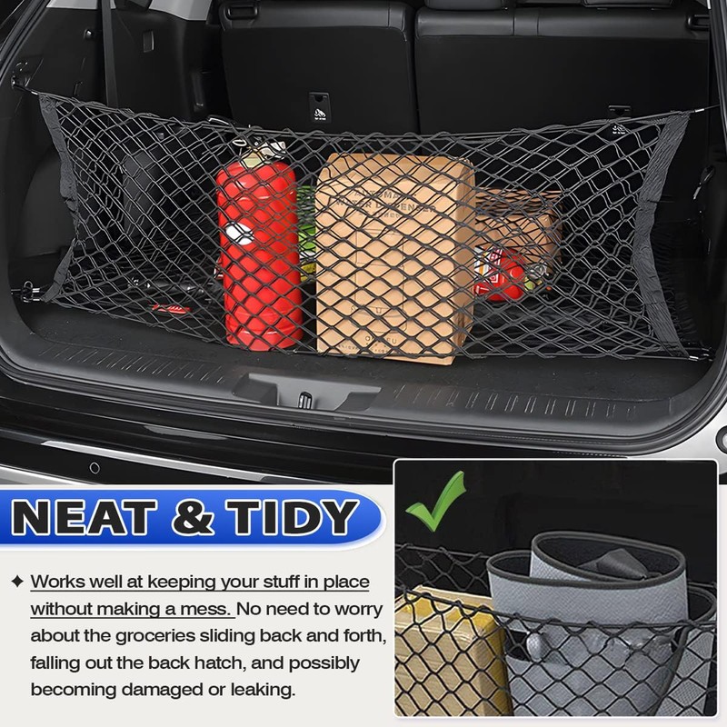Karltys Envelope Style Cargo Net for Nissan Pathfinder 2022-2024 2025