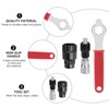 4Pcs Crank Removal Tool, Bike Crank Extractor and Bottom Bracket