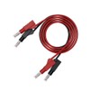 CZJZDZ 5pcs 4mm Retractable Banana Plug Stackable Test Leads Cable