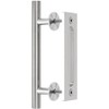 QINAIXQM 12''/30CM Sliding Barn Door Handle Double Sided Pull and