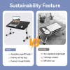 Universal Foldable Portable Adjustable Laptop Table Stand Lap Tray Bed