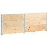 vidaXL Solid Pine Wood Stackable Pallet Collars - Multipurpose Storage