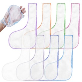 Cosblank 8 Pcs Soap Bag Bar Soap Saver Bag to Preserve Soap Soap Saver Pouch Mesh Soap Pouch for Shower Body Wash Conditioner Shampoo Bar Holder, 8 Colors
