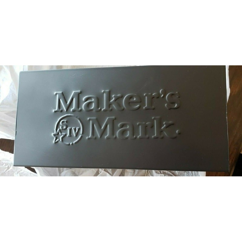 Maker's Mark Cocktail Napkin Holder Caddy Bar Decor