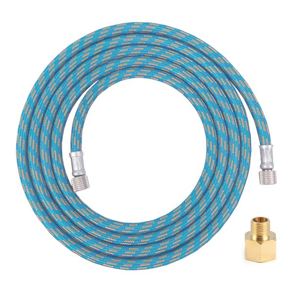 Airbrush Braided Hose 6Ft 1.8m Nylon Hose with 1/8" Size