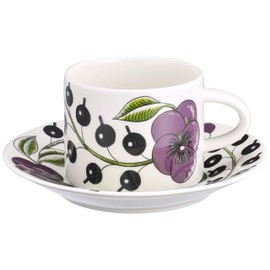 Arabian Paratyssi Purple Tea Cup & Saucer 0.28L 008983-8/008984-5