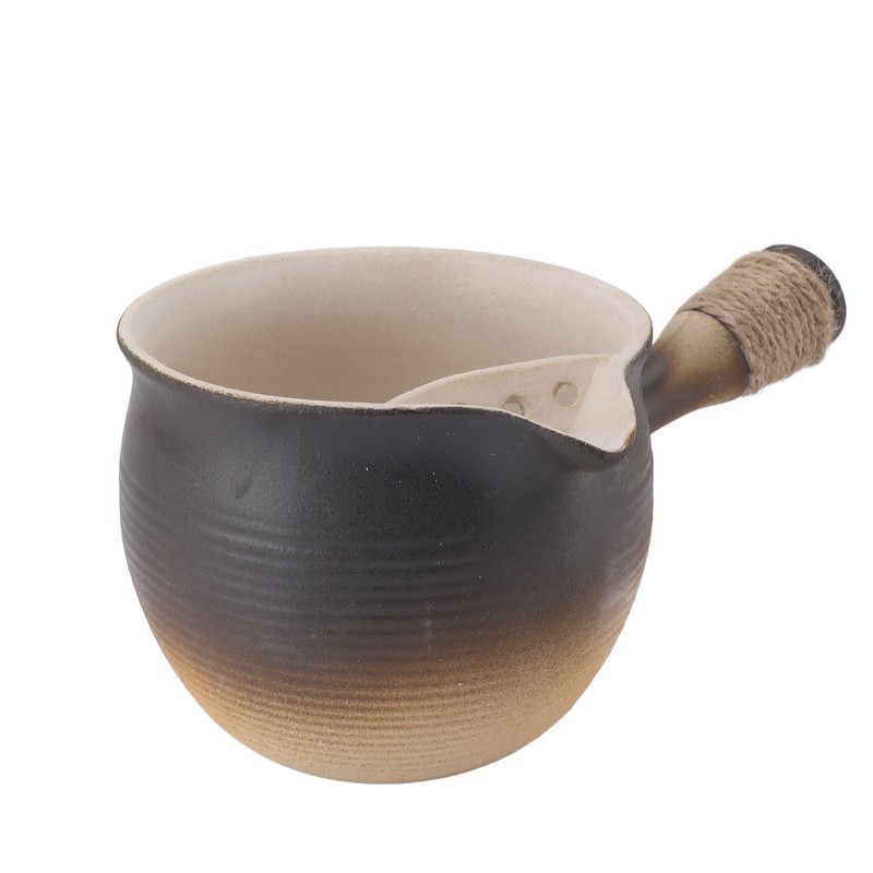 Chinese Ceramic Tea Pot Portable Versatile Large Capacity Side Handle
