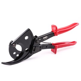 HKS Ratchet Cable Wire Cutter Heavy Duty for Cutting Electrical Aluminum Copper and Multi-core Cables up to 400mm²(AWG 750MCM)