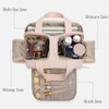 Travel Makeup Organizer, Compact Lightweight Accessory for Travel and Daily