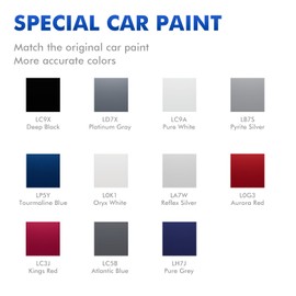 XTryfun Car Touch Up Paint Compatible with Volkswagen (Aurora Red L0G3)