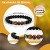 Christmas Gifts For Men Bracelet Men's 8 mm Pearl Bracelets