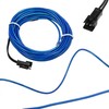 X AUTOHAUX 5 Meter/16ft Neon Glowing EL Wire Strip Blue