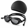 Swimming Goggles for Adults – Anti-Fog UV Protection Lenses with