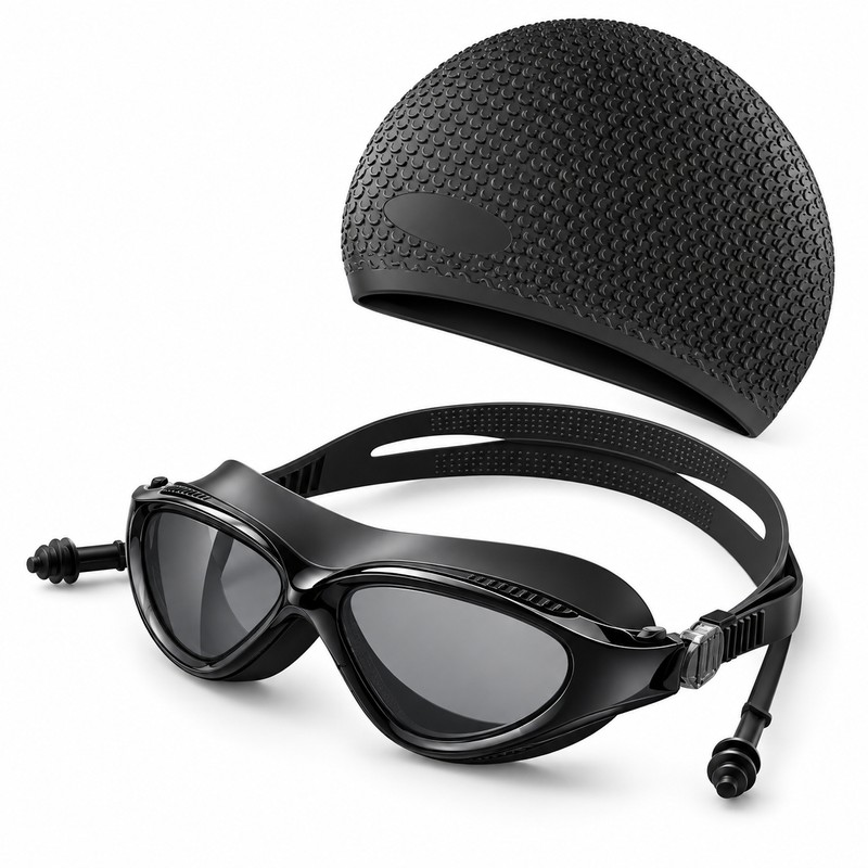 Swimming Goggles for Adults – Anti-Fog UV Protection Lenses with