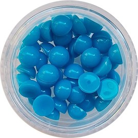 Nail Ssen Nail Art Nail Stone Parts Acrylic Stone Round 5mm Turquoise 50 Stones / 네일쎈 네일아트 네일스톤파츠 아크릴 스톤 원형라운드 5mm 터콰이즈 50알