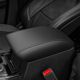 AOMSAZTO Center Console Armrest Covers for 2020-2022 Ford Explorer Black