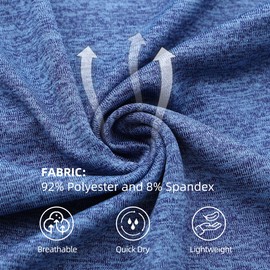 Girls/Kids/Teen Quick Dry Sport T Shirts Moisture Wicking Tee Shirts Athletic Tops（Age 5-18Y） Blue