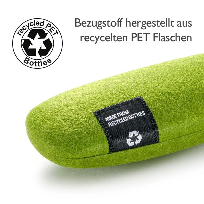 FEFI - Hard case glasses case with felt cover made