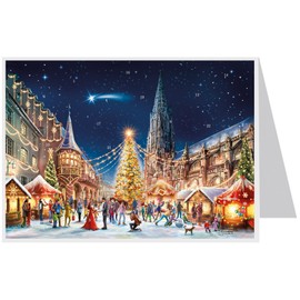 Postcards Advent Calendar "Freiburg"