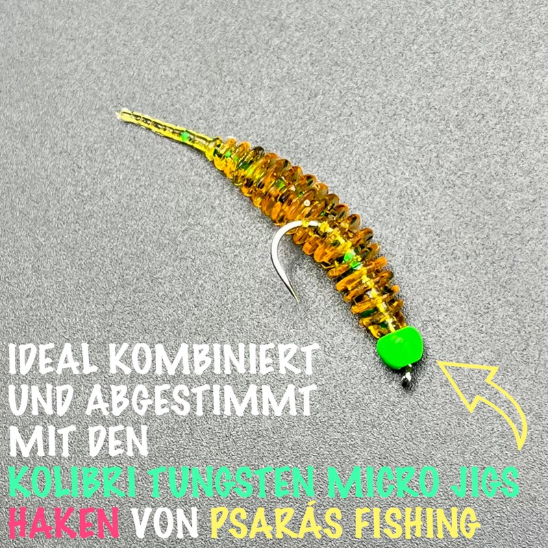 Psarás Trout Aroma Softbaits Set Box - 38 mm -