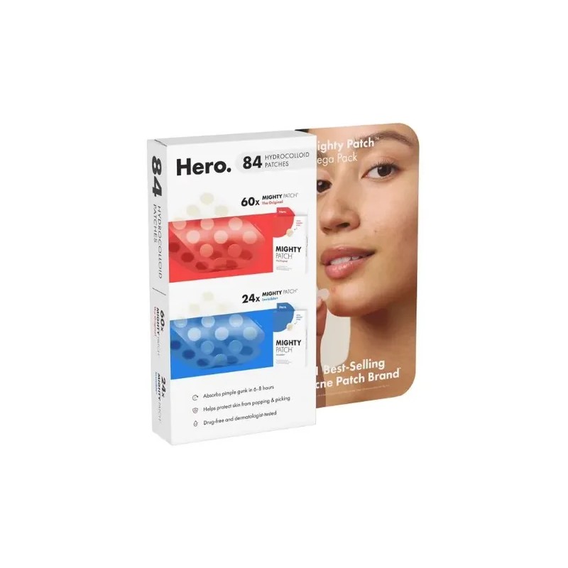 Hero Mighty Patch Para Acné 60 Original Y 24 Invisibles