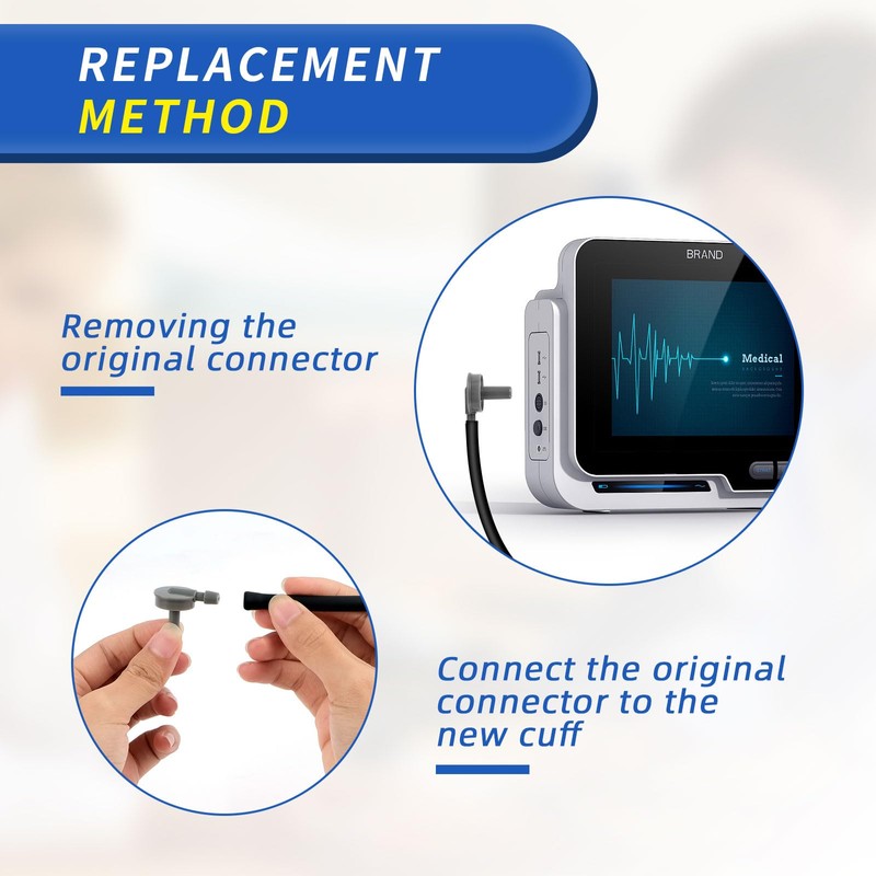 Extra Large Blood Pressure Cuff, Replacement Extra Large Cuff Applicable