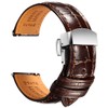 REZERO Leather Watch Bands for Men, Quick Release Watch Straps,