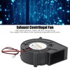 Turbo Blower Cooling Fan Exhaust Centrifugal Fan 4800RPM 42.8CFM 62.4mmh2o
