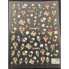 5D Embossed Spring Flowers Nail Art/Decor