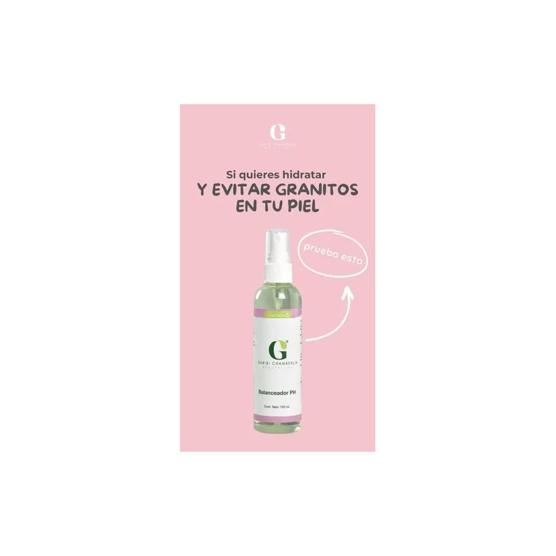 Tónico Balanceador Ph Con Agua De Rosas Para Rostro