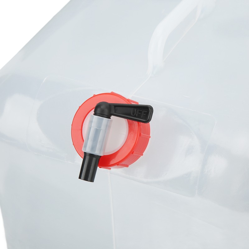 Collapsible Water Canister Portable Plastic Foldable Drinking Water Container with