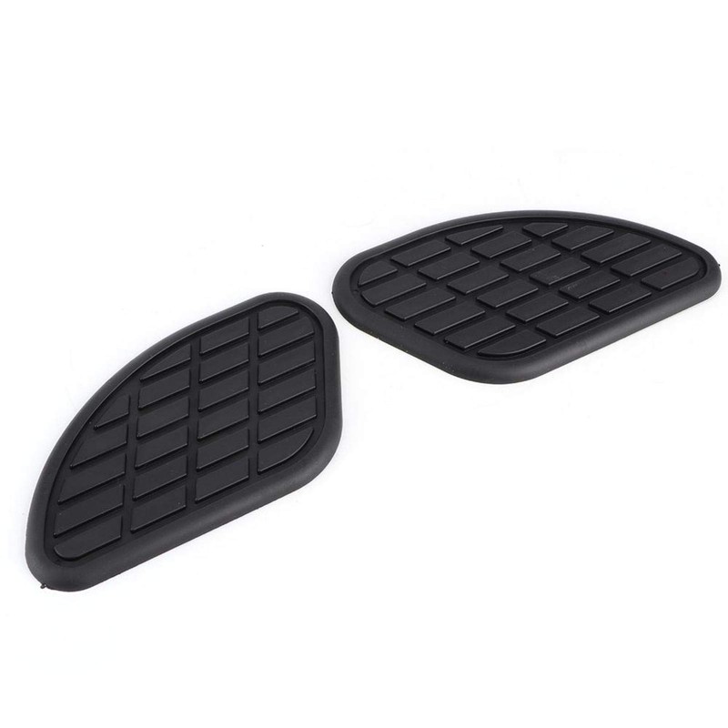 2 x Motorcycle Fuel Tank Traction Pad Protector Vintage Universal