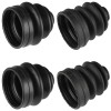 Caltric 2 Rear Axle Inner Outer CV Boot Kit for