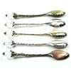 Yalulu 5 Pcs/Set Alloy Vintage Royal Style Crystal Flower Design