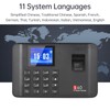 Intelligent Biometric Fingerprint Password Attendance Machine Time Clock Employee Checking-in
