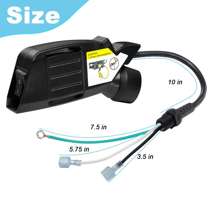 836225 Switch Box Full Assembly for ProTeam Super Coach Pro
