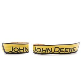 John Deere Hood Stripe Set of Two Decals 1023E 1025R 1026R LVU21762 LVU21763
