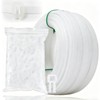 Plastic Packaging Banding Strapping Kit, 330' x 1/2'' Polypropylene Straps