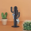 balvi Key Holder Cactus Metal Black in the Shape of