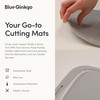 Blue Ginkgo Silicone Cutting Boards – Set of 3 (Small,